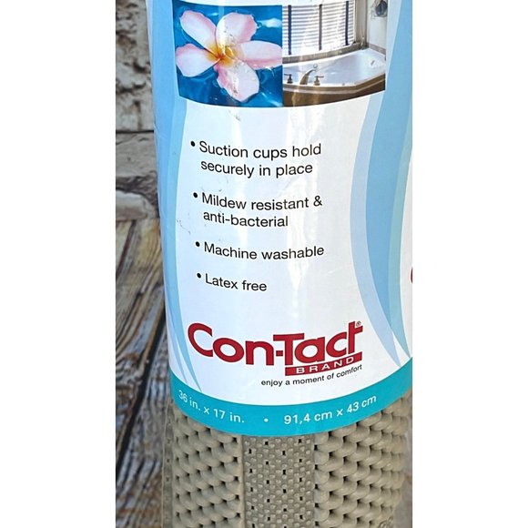 Con-Tact Brand Latex-Free Shower Bath Mat Suction Cups Grips - Picture 6 of 7